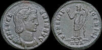 Roman follis Galeria Valeria, as Augusta AE follis Venus standing facing -