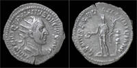 Roman antoninianus Trajan Decius AR antoninianus Genius standing left
