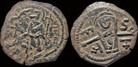 Crusader follis Crusader Antioch Tancred, Regent AE follis -
