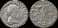 Bactrian Kingdom AR drachm Bactrian Kingdom Zoilos III Soter AR drachm Athena Alkidemos advancing left -