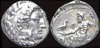Celtic tetradrachm Celtic Eastern Europa AR tetradrachm imitation of Alexander III the Great -