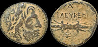 Syria AE21 Syria Seleucis and Pieria Antioch AE21 thunderbolt -