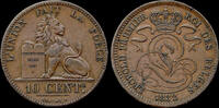 Belgium 10 centimes Belgium Leopold I 10 centiem 1832 -