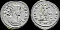 Roman antoninianus Probus AE antoninianus trophy between two captives -