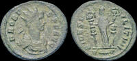 Roman antoninianus Probus AE antoninianus Fides standing left -