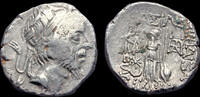Cappadocia drachm Kings of Cappadocia Ariobarzanes III Eusebes Philoromaios AR drachm -