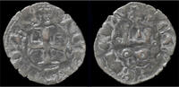 Crusader denier Crusader Archaia John of Gravina billon denier no date -