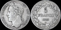 Belgium 5 frank Belgium Leopold I 5 frank 1835 pos A -