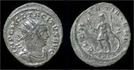 Roman antoninianus Tacitus antoninianus Mars standing left -