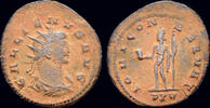 Roman antoninianus Gallienus, sole reign, billon antoninianus Jupiter standing left -