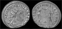 Roman antoninianus Maximian silvered antoninianus Maximian standing right -
