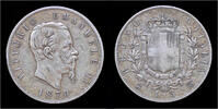 Italy 5 lire Italy Vittorio Emanuele II 5 lire 1870M -