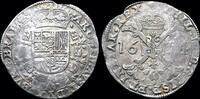 Southern Netherlands patagon Southern Netherlands Brabant Philip IV AR patagon 1631 Brussel mint -