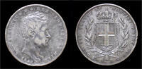 Italy 5 lire Italy Carlo Alberto 5 lire 1842 -