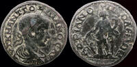 Thrace tetrassarion Thrace Hadrianopolis Gordian III AE tetrassarion Tyche standing left -
