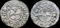 1535-1549AD Livonia Herman von Bruggeney BI schilling VF