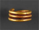 Western Europa hair ring Western Europa Bronze Age gold hair ring. -