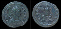 Roman antoninianus Probus billon antoninianus trophy between two captives -