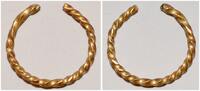 Celtic gold ring money Celtic Britain gold ring money -