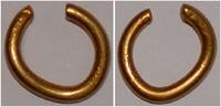 Celtic ring money/hair ring Celtic gold ring money/hair ring -