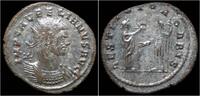 Roman antoninianus Aurelian silvered antoninianus Aurelian on right
