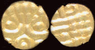 India fanam India Southern India Travancore gold fanam -