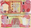 IRAQI DINAR 50,000 (2 x 25000) Authentic 2020-24 with COA UNC Ship from CANADA
