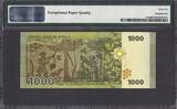 Syria 1000 Pounds 2013 LOW Serial 0000060 Pick-116a GEM UNC PMG 66 EPQ
