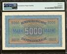 Germany  German States Bayerische 5000 Mark 1922 P-S925 Superb GEM UNC PMG 67 EPQ