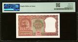 India 2 Rupees ND (1950) FIRST ISSUE (Incorrect Hindi) Pick-27 CH UNC PMG 64
