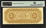 Argentina 5 Pesos Bolivianos Remainder 1869 Pick-S1783r CH UNC PMG 64 EPQ