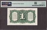 Netherlands Indies One Gulden 1943 Prefix-AK Pick-111a SUPERB GEM UNC PMG 67 EPQ