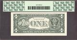 Sri Lanka  2003 FR Note San Francisco $1 Fr# 1929-L REPEATER # 35353535 GEM UNC PCGS 65 PPQ