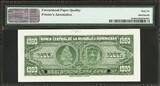 Dominican Republic 1000 Pesos Oro SPECIMEN (1956-58) Pick-78s GEM UNC PMG 66 EPQ