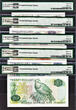000240 $ 1989 New Zealand MATCHING 1st Prefix LOW 1 to 20 GEM UNC PMG 66 / 67 EPQ