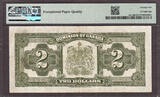 1923 Dominion of Canada TWO Dollars RED SEAL DC-26b Group 1 Very Fine PMG 25 EPQ