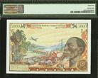 5000 Francs 1980 Chad  Pick-8 CH UNC PMG 64