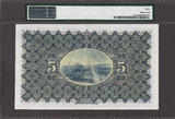 5 Pounds Scotland, National Bank  11th November 1913 Pick-249a Very Fine PMG 30