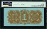 Peso 1867 Argentina One  Plata Boliviana Pick-S1525r GEM UNC PMG 66 EPQ TOP GRADE