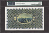 5 Pounds Scotland National Bank  1st March 1952 Pick-259d Very Fine PMG 35 EPQ