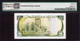 UK (Great Britain) Pound 1993 Jersey One  QEII FANCY Number - PC 500000 Pick-20a GEM UNC PMG 65 EPQ