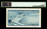 5 Pounds Malta  1949 (ND 1961) QEII Pick-27a Extremely Fine PMG 40