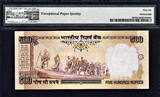 500 Rupees 2000-02 India  ND Letter C P-93d GEM UNC PMG 66 EPQ FINEST Grade