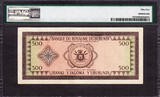500 Francs 1966 Burundi  1964-66 ND Pick-18 About UNC PMG 55
