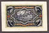 100 Mark 1922 Germany - Osterwieck-Harz LEATHER Notgeld  Nice Grade