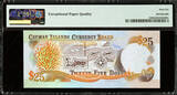25 Dollars 1996 Cayman Islands  QEII Pick-19 GEM UNC PMG 66 EPQ