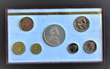 1975 Monaco 7 Coins Rainier III Mint Set