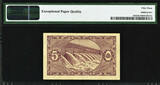 5 Piastres 1940 Egypt  Pick-163 About UNC PMG 53 EPQ