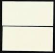 East Caribbean States 2 Separate Black & White $100 Photographic PROOFS Ch UNC