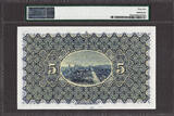 5 Pounds Scotland National Bank  1st October 1953 Pick-259d Extra Fine PMG 45